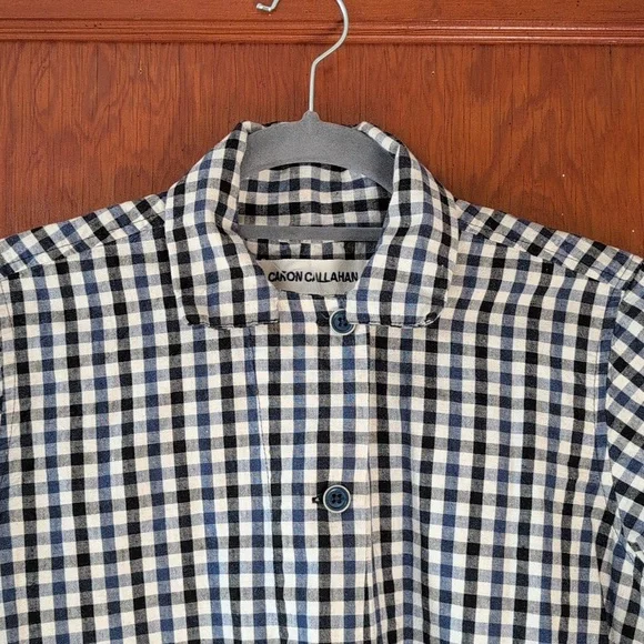 Caron Callahan Checkered Blouse - Picture 4 of 5